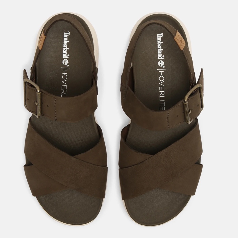 Women's Timberland Wilesport Olive Green Leather Strap Sandals olive - Picture 15 of 15